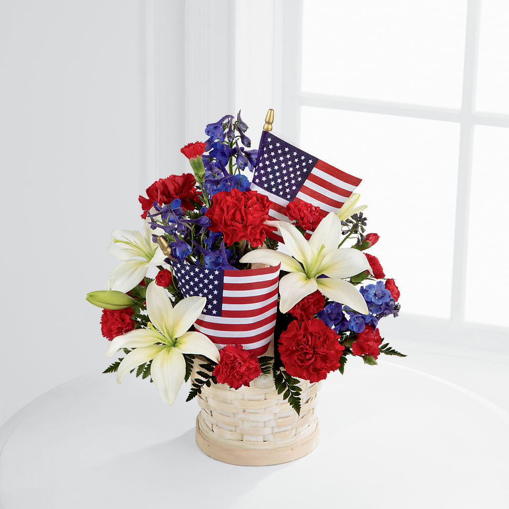 American Glory Bouquet – Sugardoll Florist, New York NY