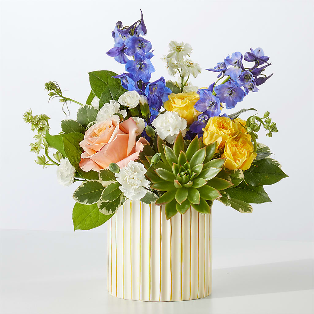 Cobalt Reverie Bouquet – Sugardoll Florist, New York NY