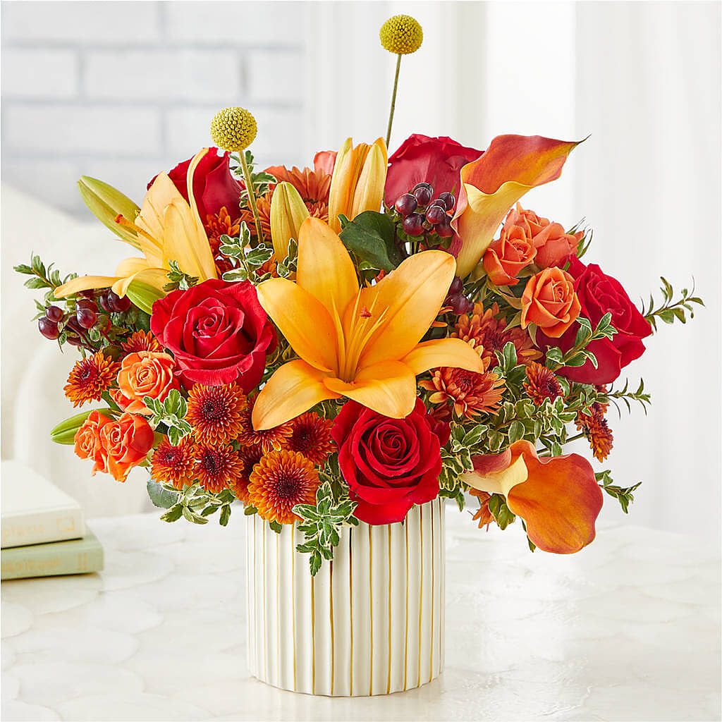 Scarlet Skies Bouquet – Sugardoll Florist, New York NY