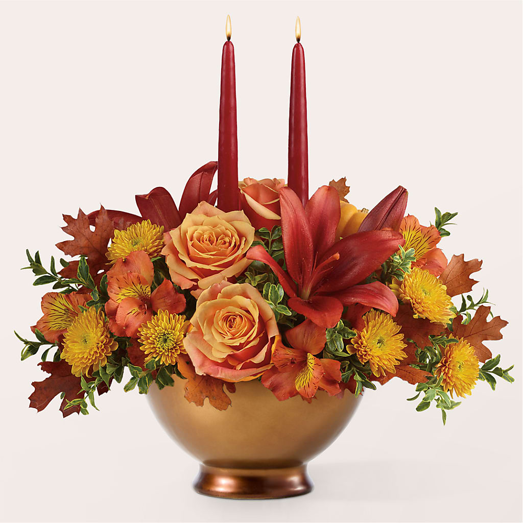 Harvest Table Centerpiece – Sugardoll Florist, New York NY