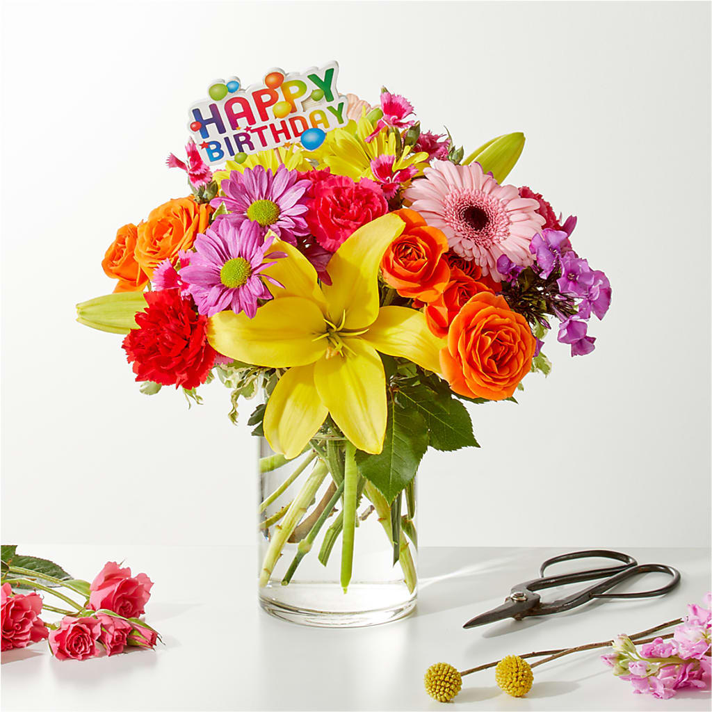 Cue the Confetti - A Florist Original – Sugardoll Florist, New York NY