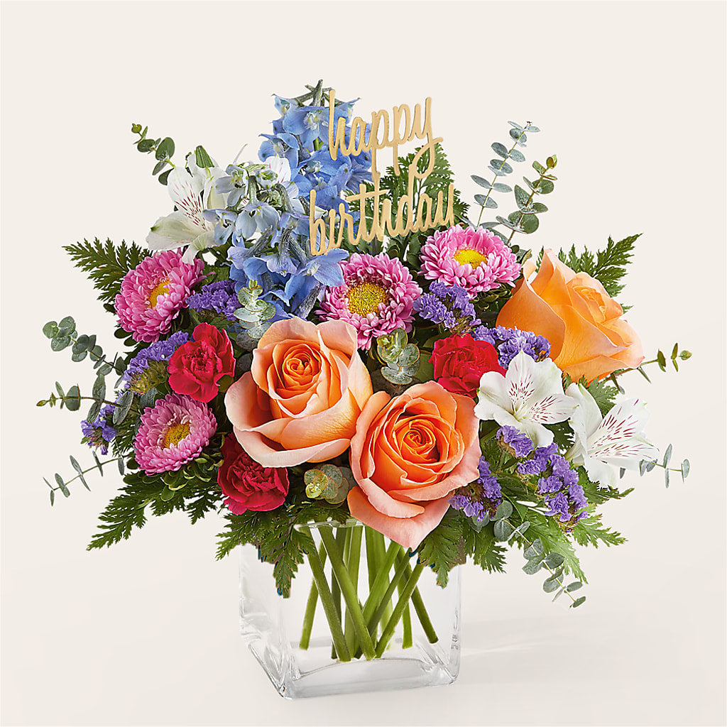Birthday Bash Bouquet – Sugardoll Florist, New York NY