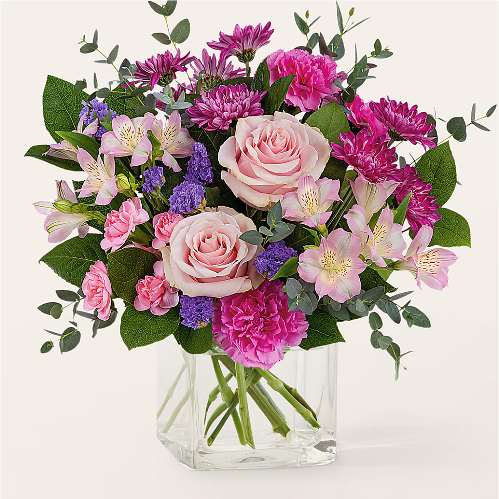 Rosy Radiance Bouquet – Sugardoll Florist, New York NY