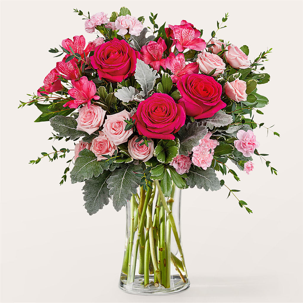 Tickled Pink Bouquet – Sugardoll Florist, New York NY