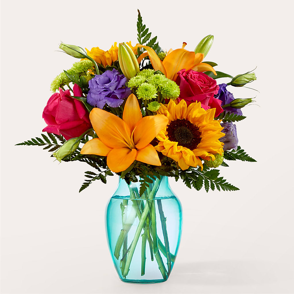Double Rainbow Bouquet – Sugardoll Florist, New York NY