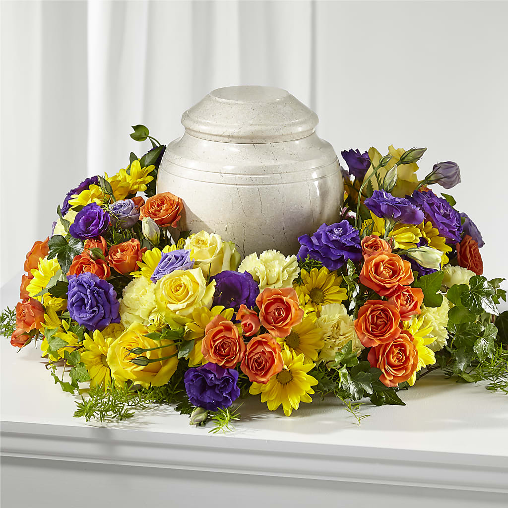 Blossoms of Remembrance Cremation Adornment – Sugardoll Florist, New York NY
