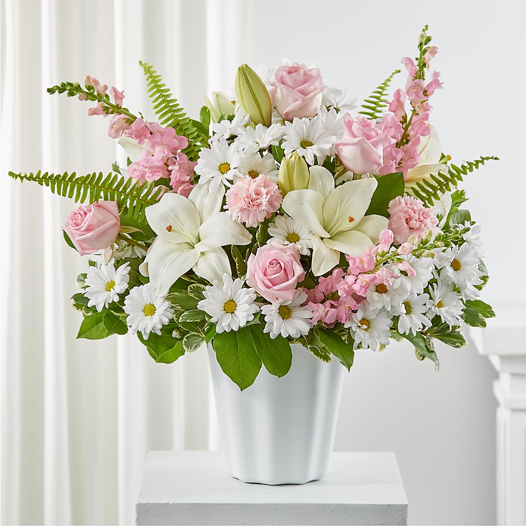 Soft Touch Tabletop Basket – Sugardoll Florist, New York NY
