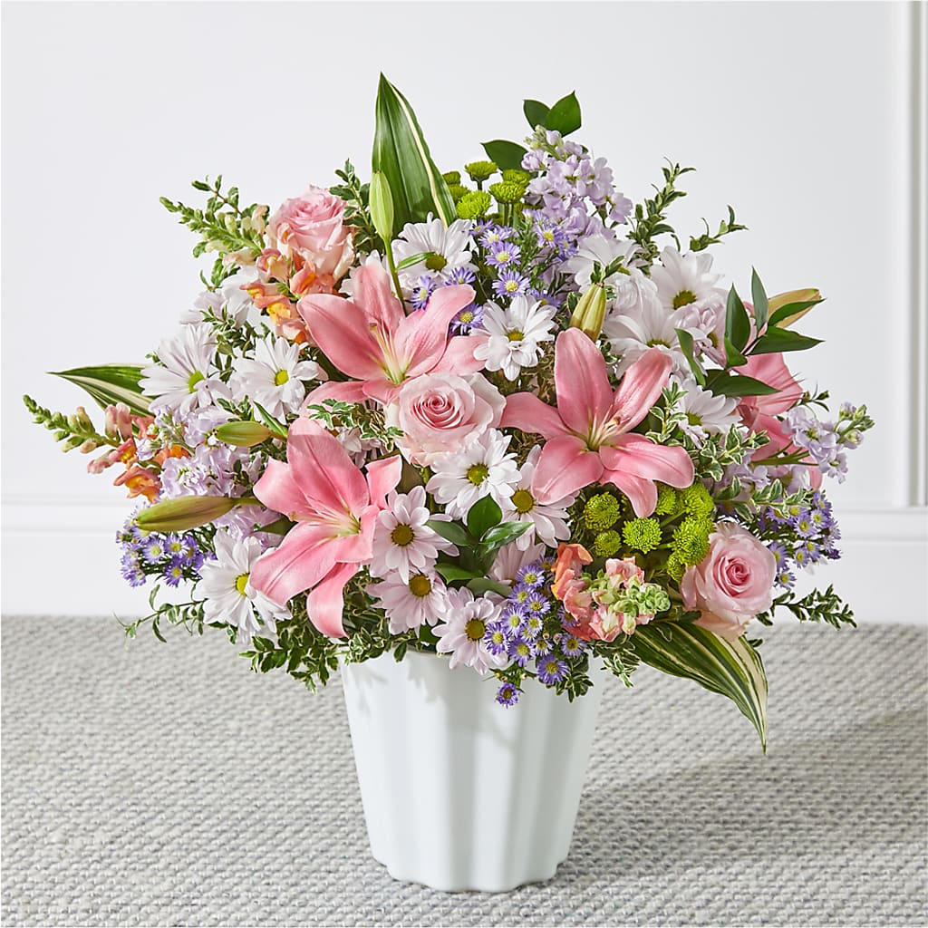 Abundant Compassion Floor Basket – Sugardoll Florist, New York NY