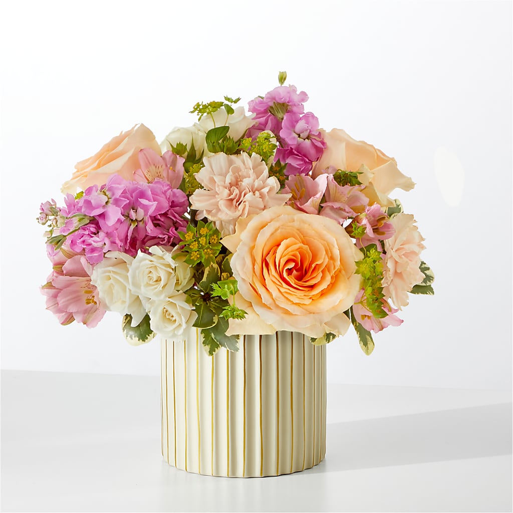Paradise Bouquet with Ivory Vase – Sugardoll Florist, New York NY