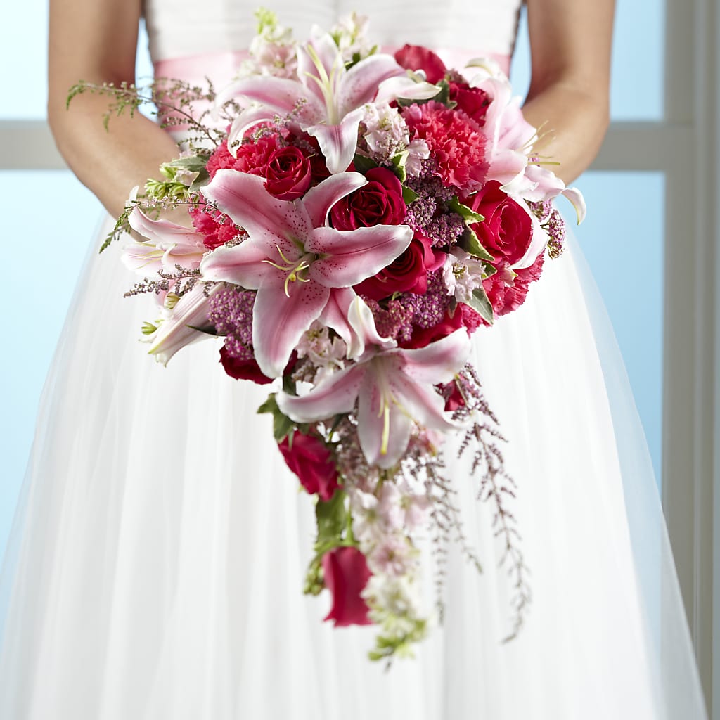 Lily & Rose Bouquet – Sugardoll Florist, New York NY