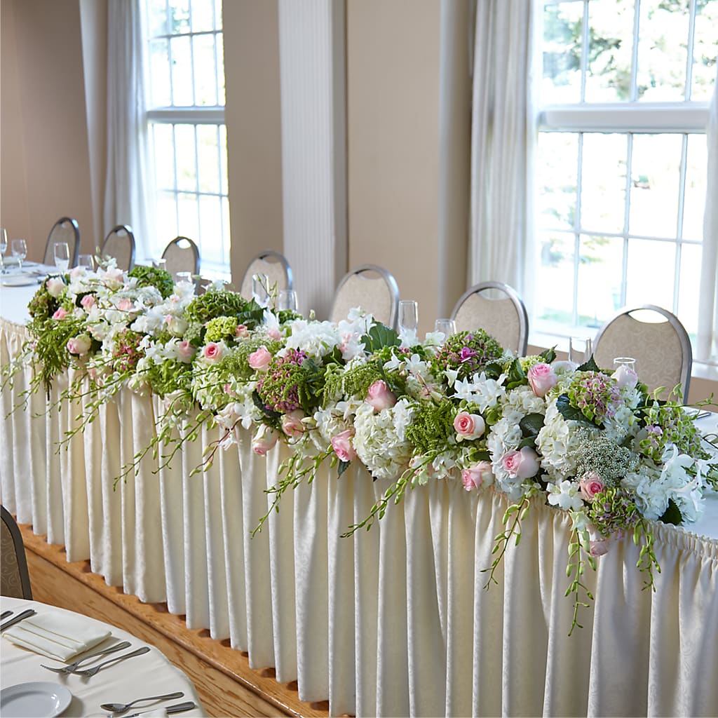 State of Joy Head Table Arrangement – Sugardoll Florist, New York NY