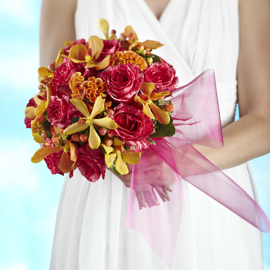 Brilliant Shades of Love Bouquet – Sugardoll Florist, New York NY