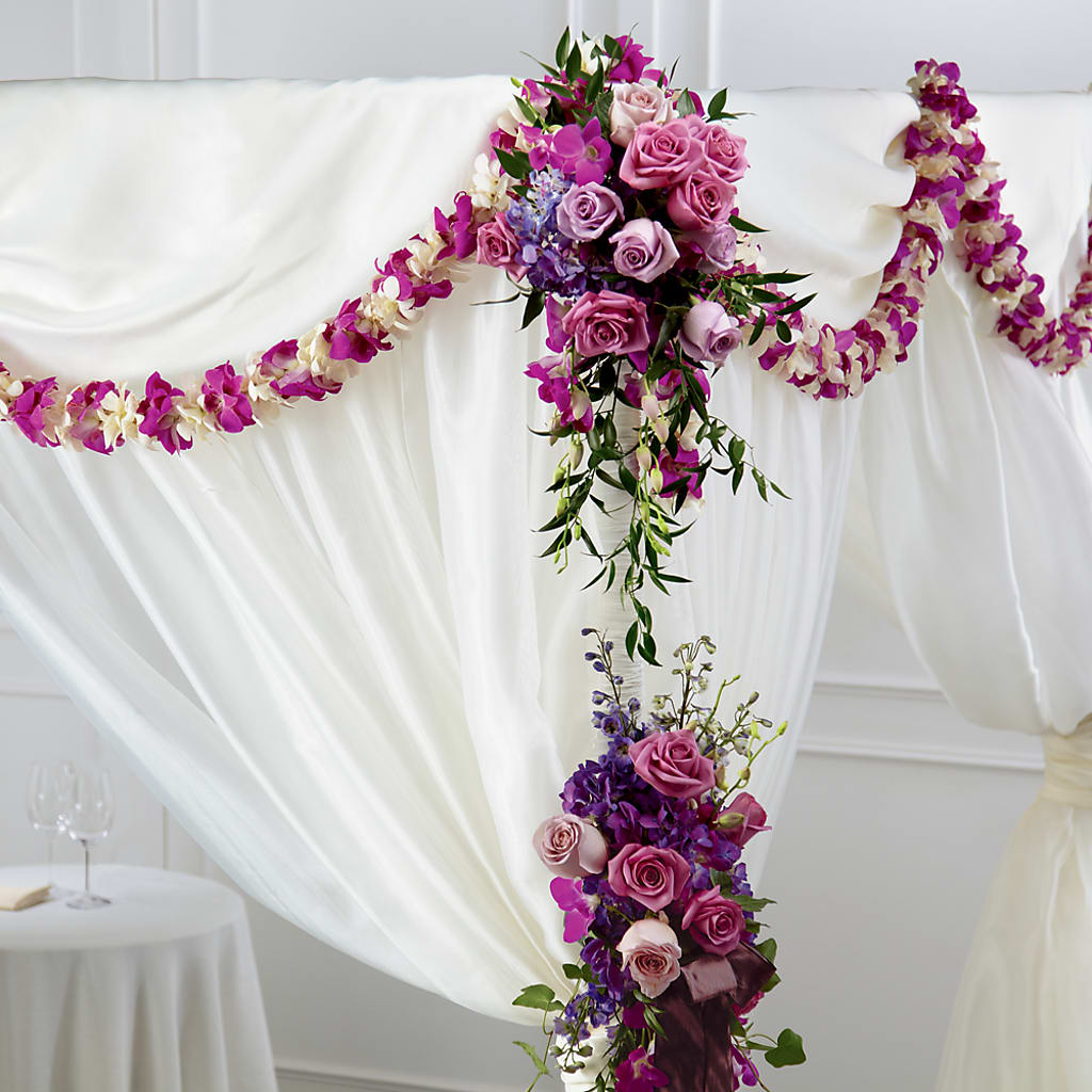 Color & Light Chuppah Decor – Sugardoll Florist, New York NY