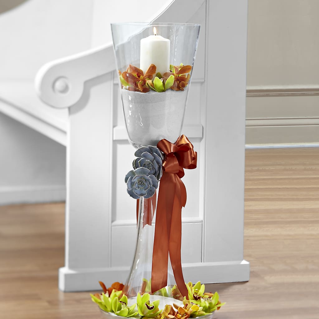 Matrimony Pew Decor – Sugardoll Florist, New York NY