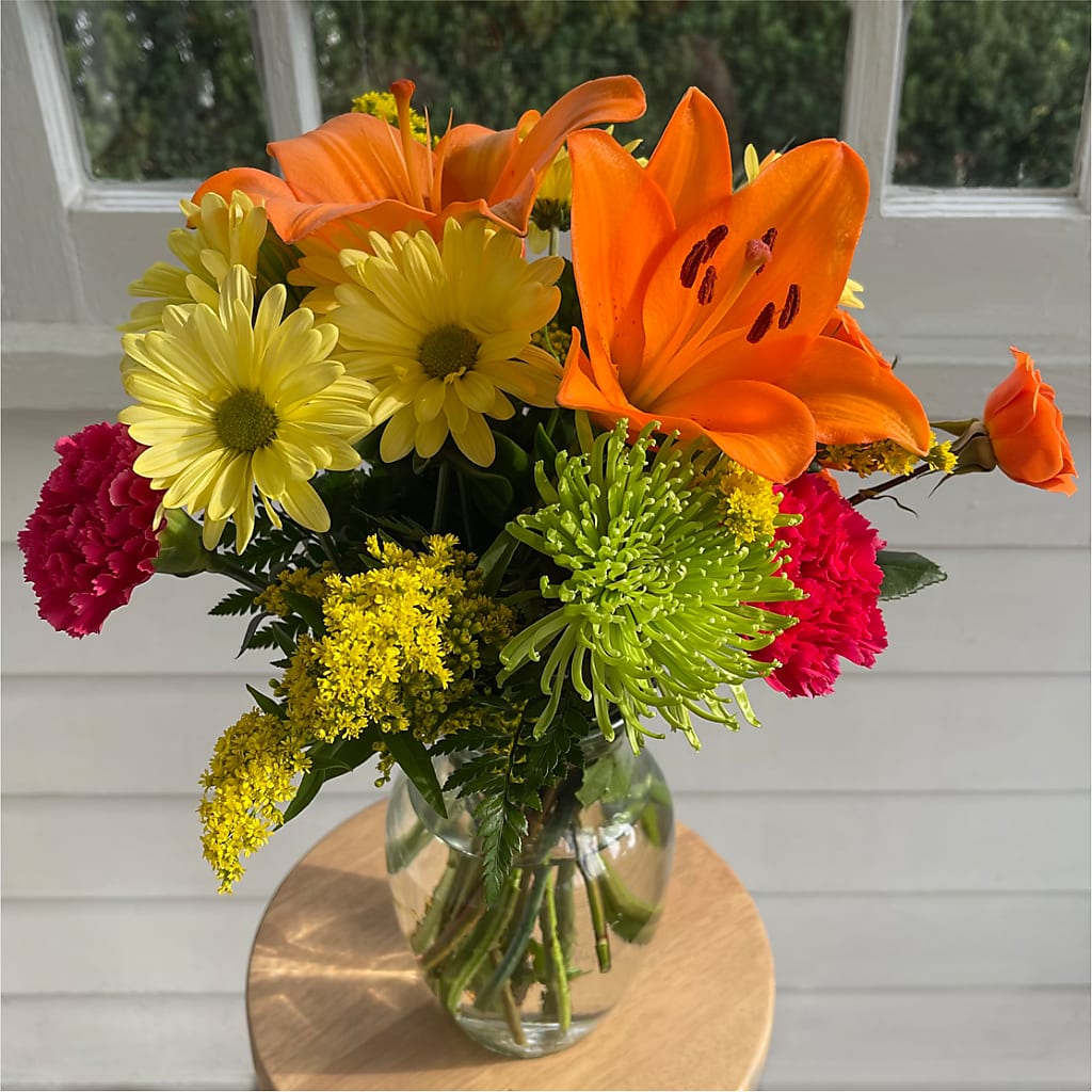 Bold & Bright – A Florist Original –  Sugardoll Florist, New York NY