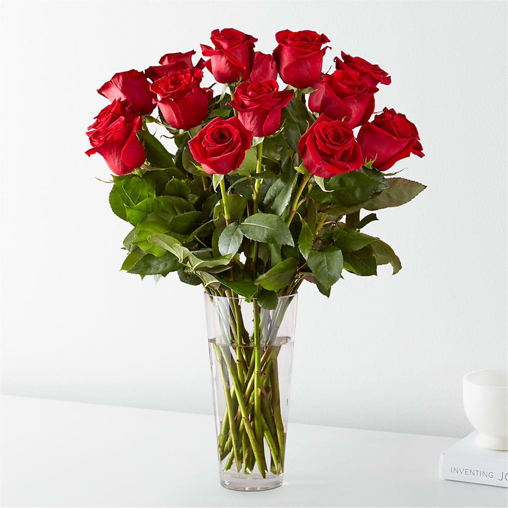 Long Stem Red Rose Bouquet –  Sugardoll Florist, New York NY