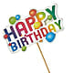 Happy Birthday Pick –  Sugardoll Florist, New York NY