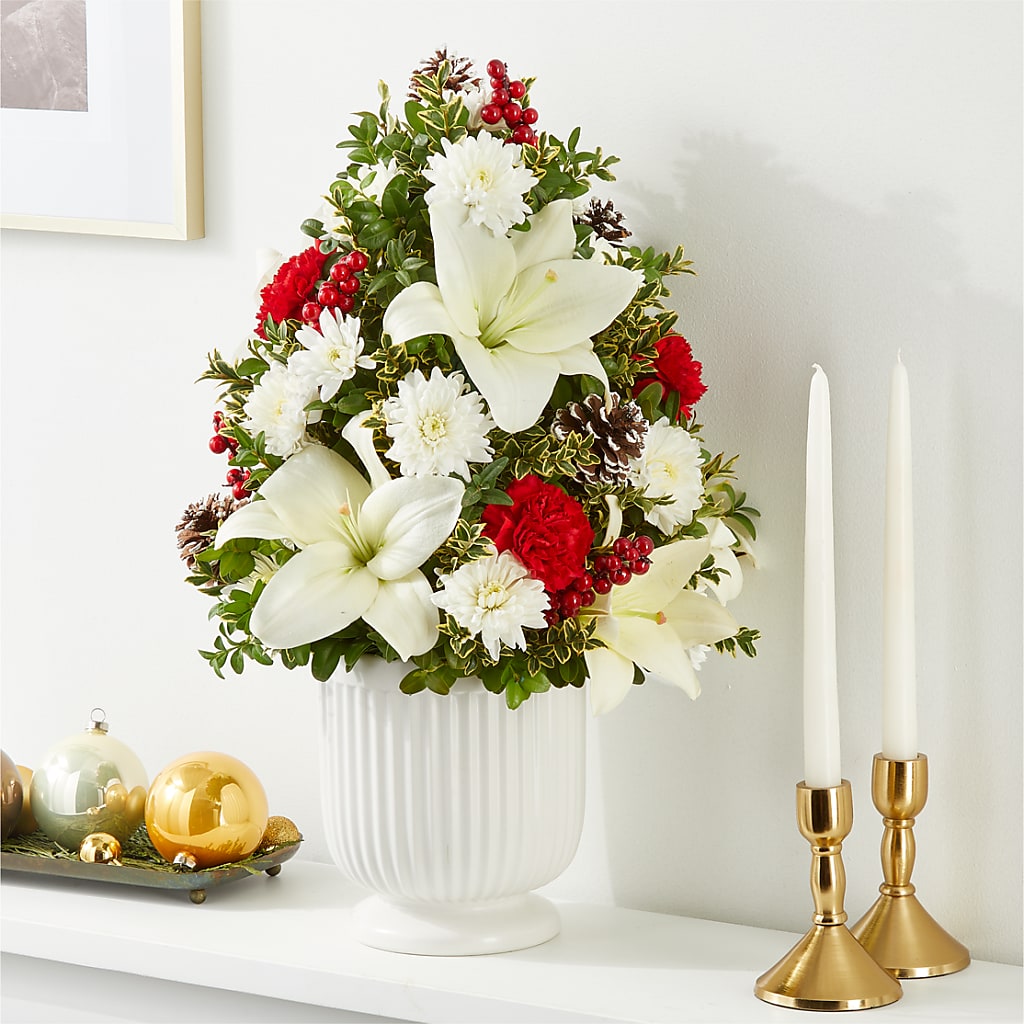 Festive Moments Tree –  Sugardoll Florist, New York NY