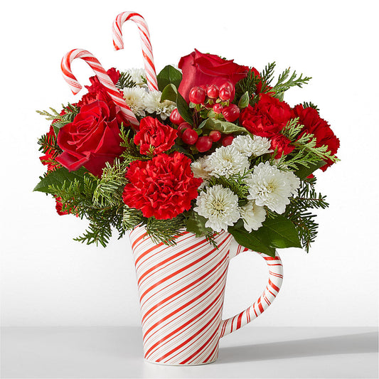 Peppermint Swirl Mug –  Sugardoll Florist, New York NY