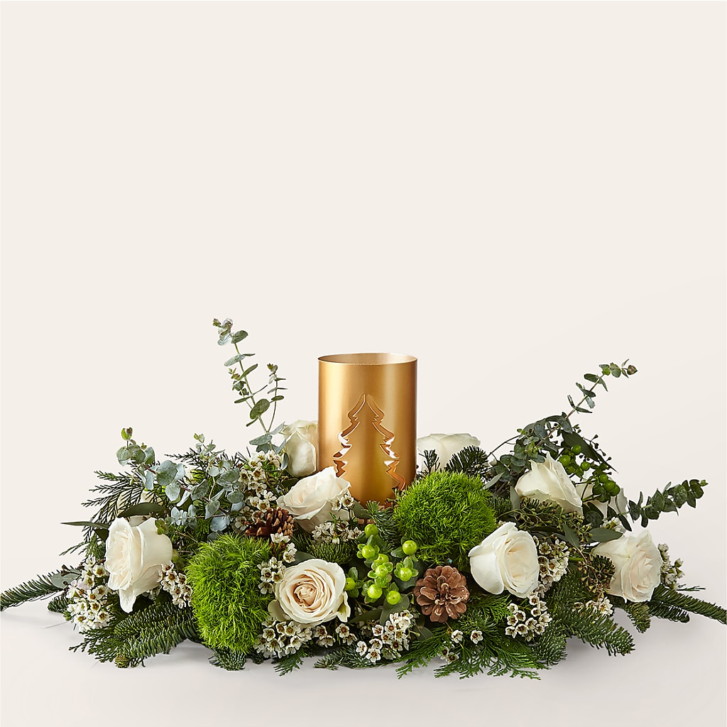 Chestnuts Roasting Centerpiece –  Sugardoll Florist, New York NY