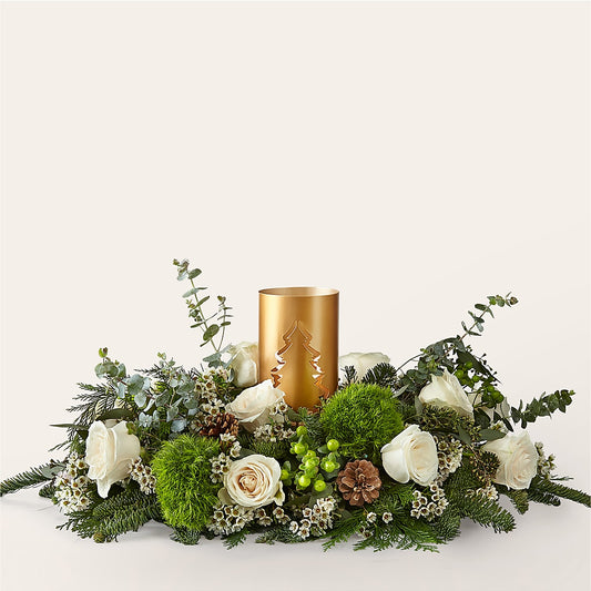 Chestnuts Roasting Centerpiece –  Sugardoll Florist, New York NY