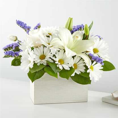 Beyond Blue Box Bouquet –  Sugardoll Florist, New York NY