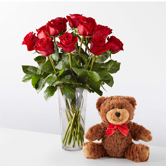Romantic Long Stem Red Rose Bouquet Bundles –  Sugardoll Florist, New York NY