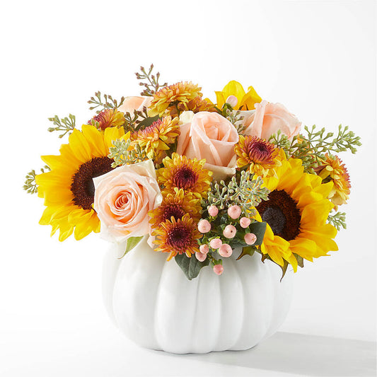 Pumpkin to Talk About Bouquet –  Sugardoll Florist, New York NY