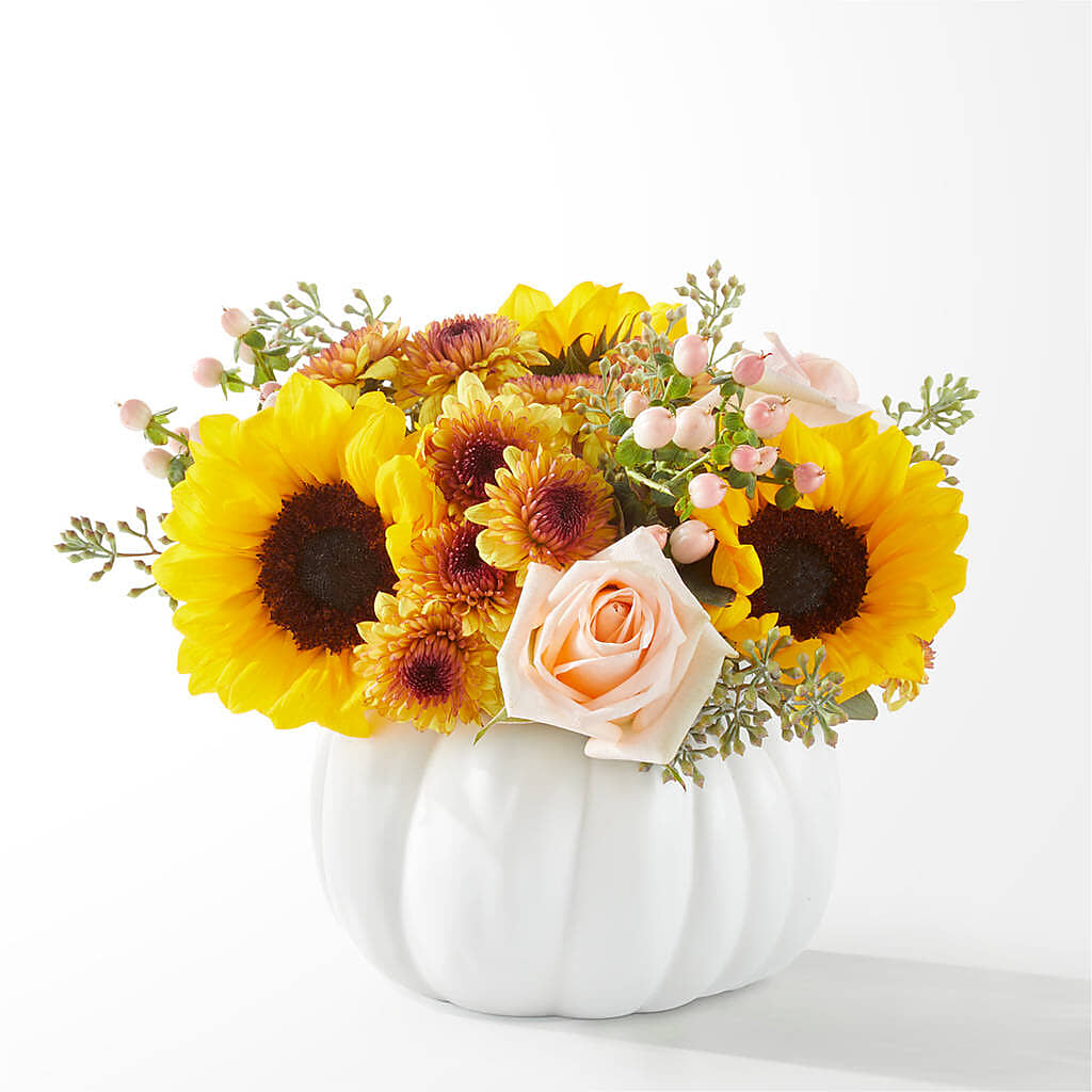 Pumpkin to Talk About Bouquet –  Sugardoll Florist, New York NY