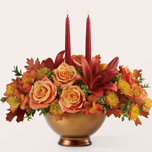 Harvest Table Centerpiece –  Sugardoll Florist, New York NY