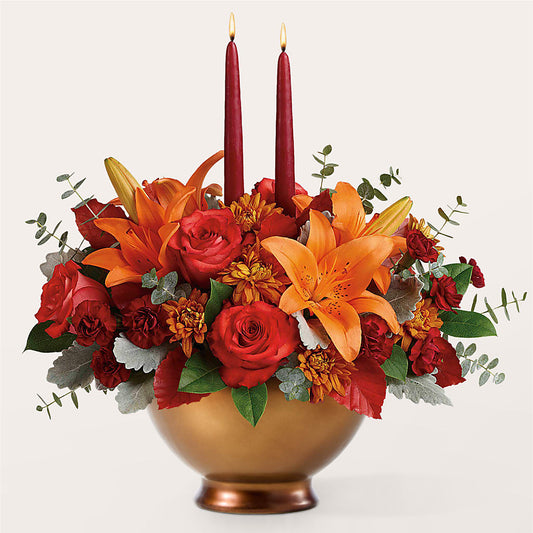 Fruits of Fall Centerpiece –  Sugardoll Florist, New York NY