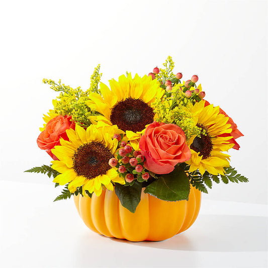 Pick of the Patch Pumpkin Bouquet –  Sugardoll Florist, New York NY