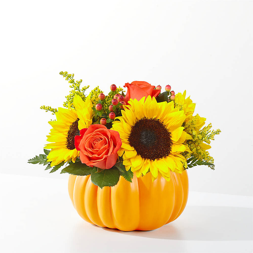 Pick of the Patch Pumpkin Bouquet –  Sugardoll Florist, New York NY