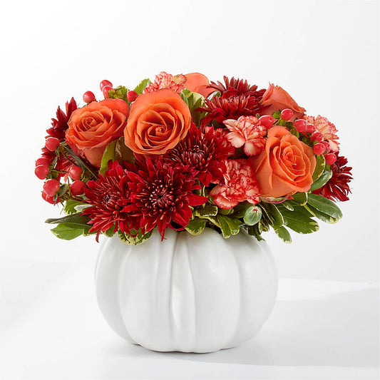 Autumn Air Pumpkin Bouquet –  Sugardoll Florist, New York NY