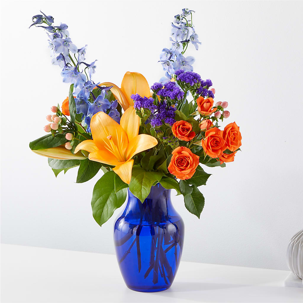 Radiant Citrus Bouquet –  Sugardoll Florist, New York NY