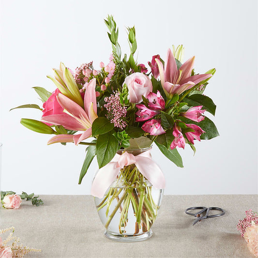 Pink Ribbon - A Florist Original –  Sugardoll Florist, New York NY