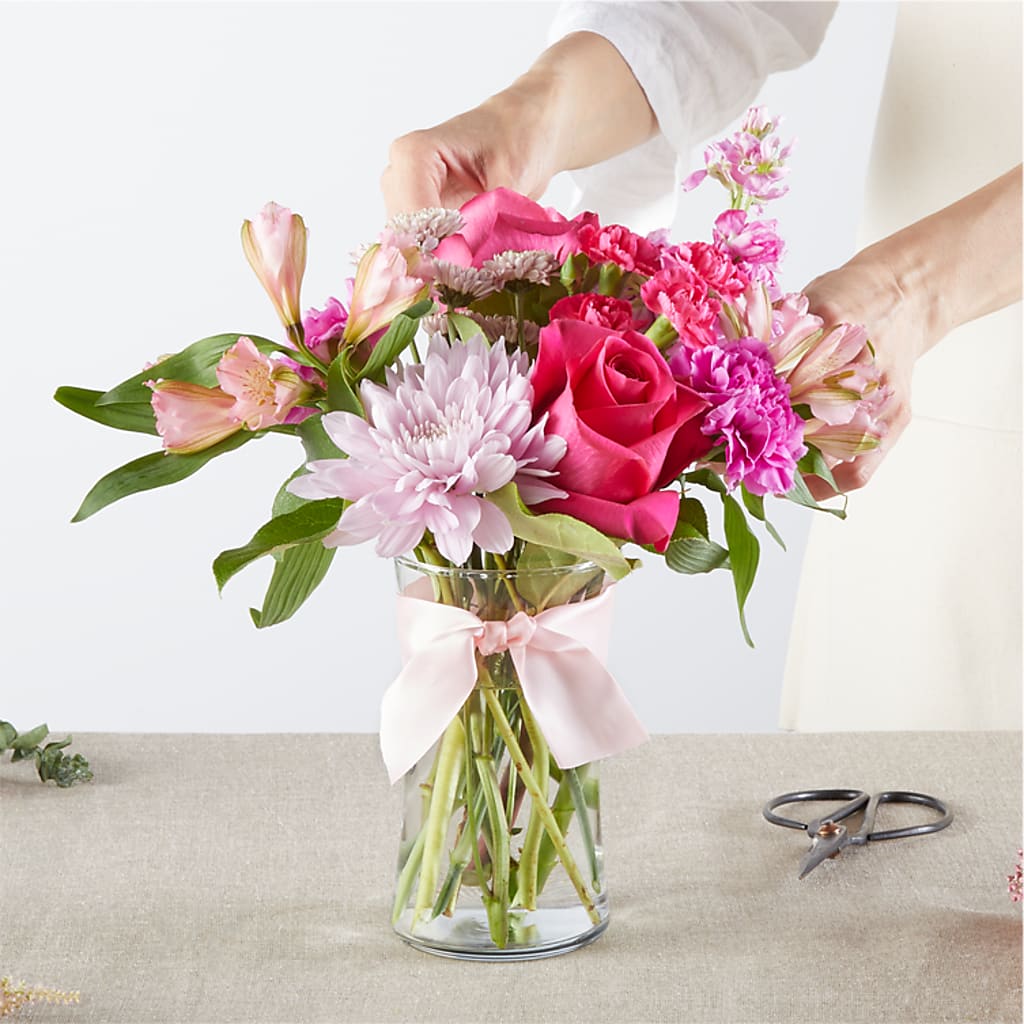 Pink Ribbon - A Florist Original –  Sugardoll Florist, New York NY