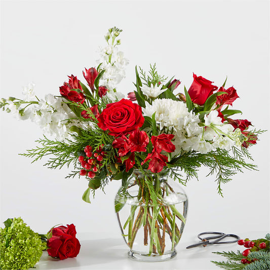 Merry Moment Bouquet – A Florist Original –  Sugardoll Florist, New York NY