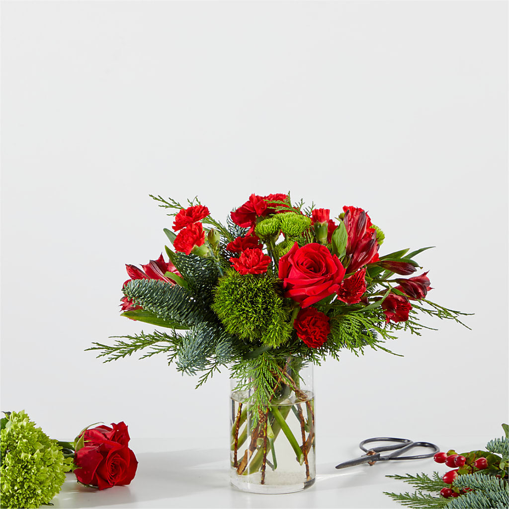 Merry Moment Bouquet – A Florist Original –  Sugardoll Florist, New York NY