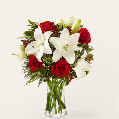 Sparkling Snowflakes Bouquet –  Sugardoll Florist, New York NY