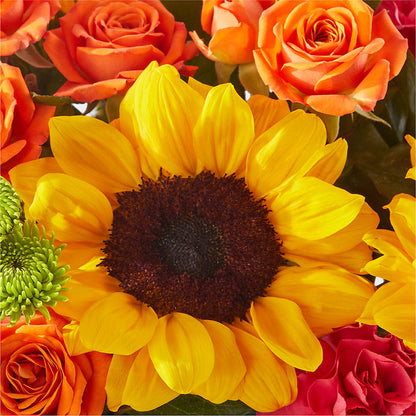 Sun-drenched Blooms Box Bouquet –  Sugardoll Florist, New York NY