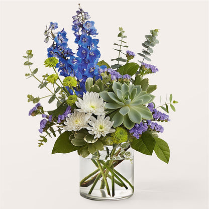 Cerulean Waves Bouquet –  Sugardoll Florist, New York NY