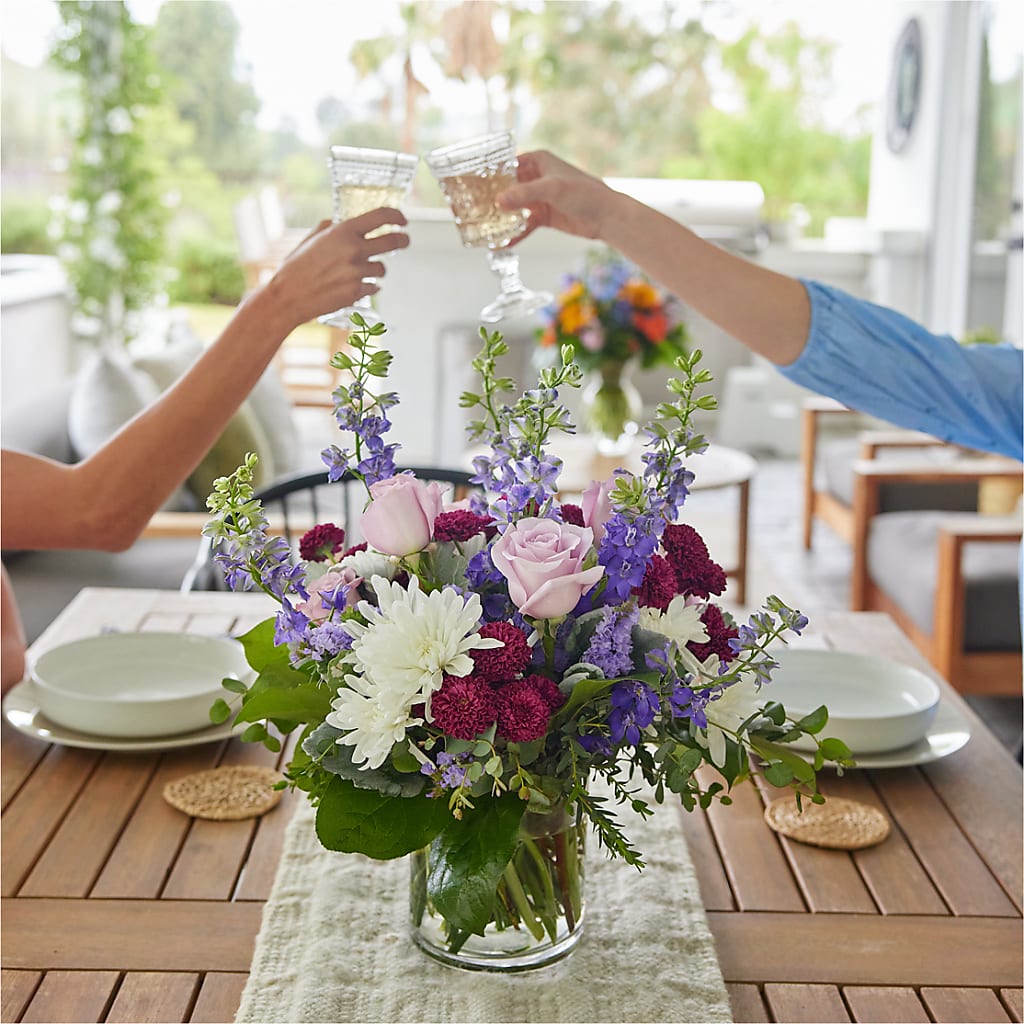 Violet Frost Bouquet –  Sugardoll Florist, New York NY