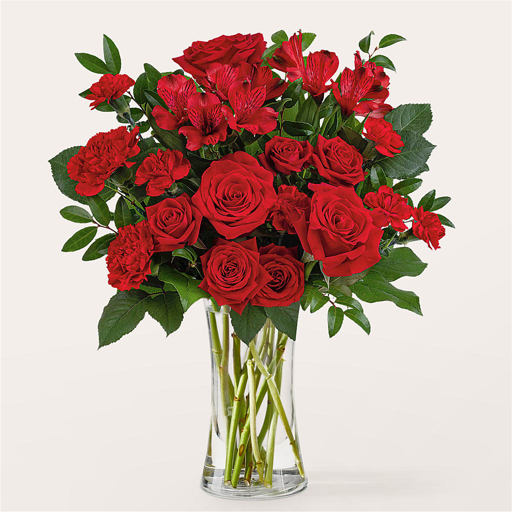 Brilliant Ruby Bouquet –  Sugardoll Florist, New York NY