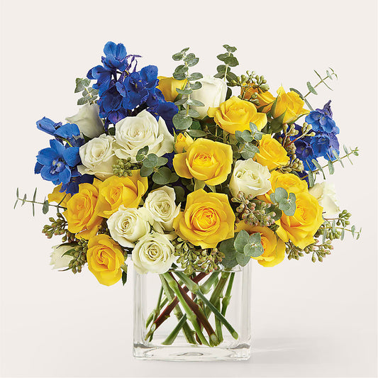 Sparkling Citrine Bouquet –  Sugardoll Florist, New York NY