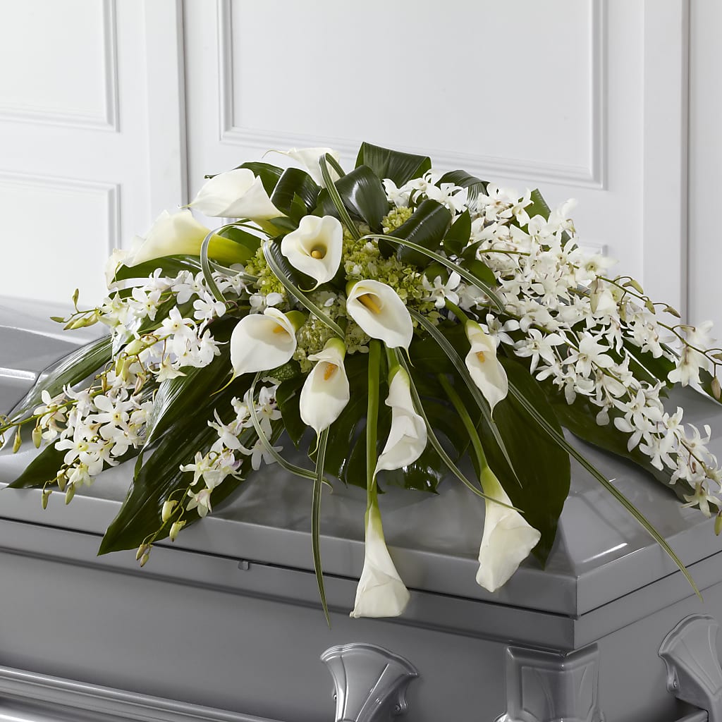 Angel Wings Casket Spray –  Sugardoll Florist, New York NY