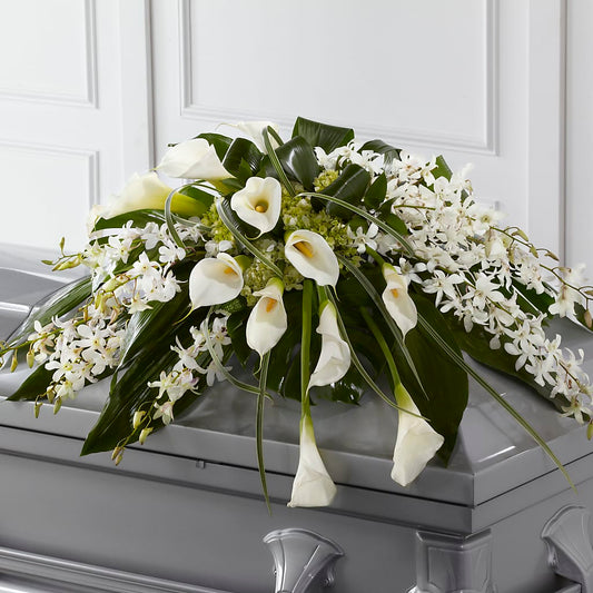 Angel Wings Casket Spray –  Sugardoll Florist, New York NY