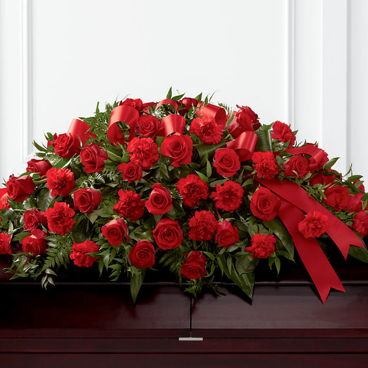 Tribute of Life Casket Spray –  Sugardoll Florist, New York NY