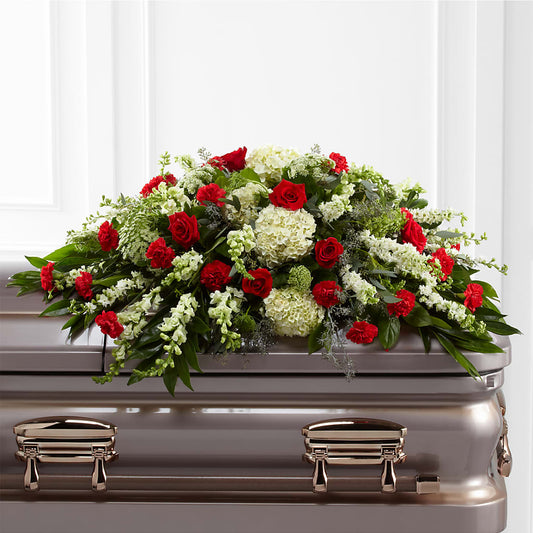Sincerity Casket Spray –  Sugardoll Florist, New York NY