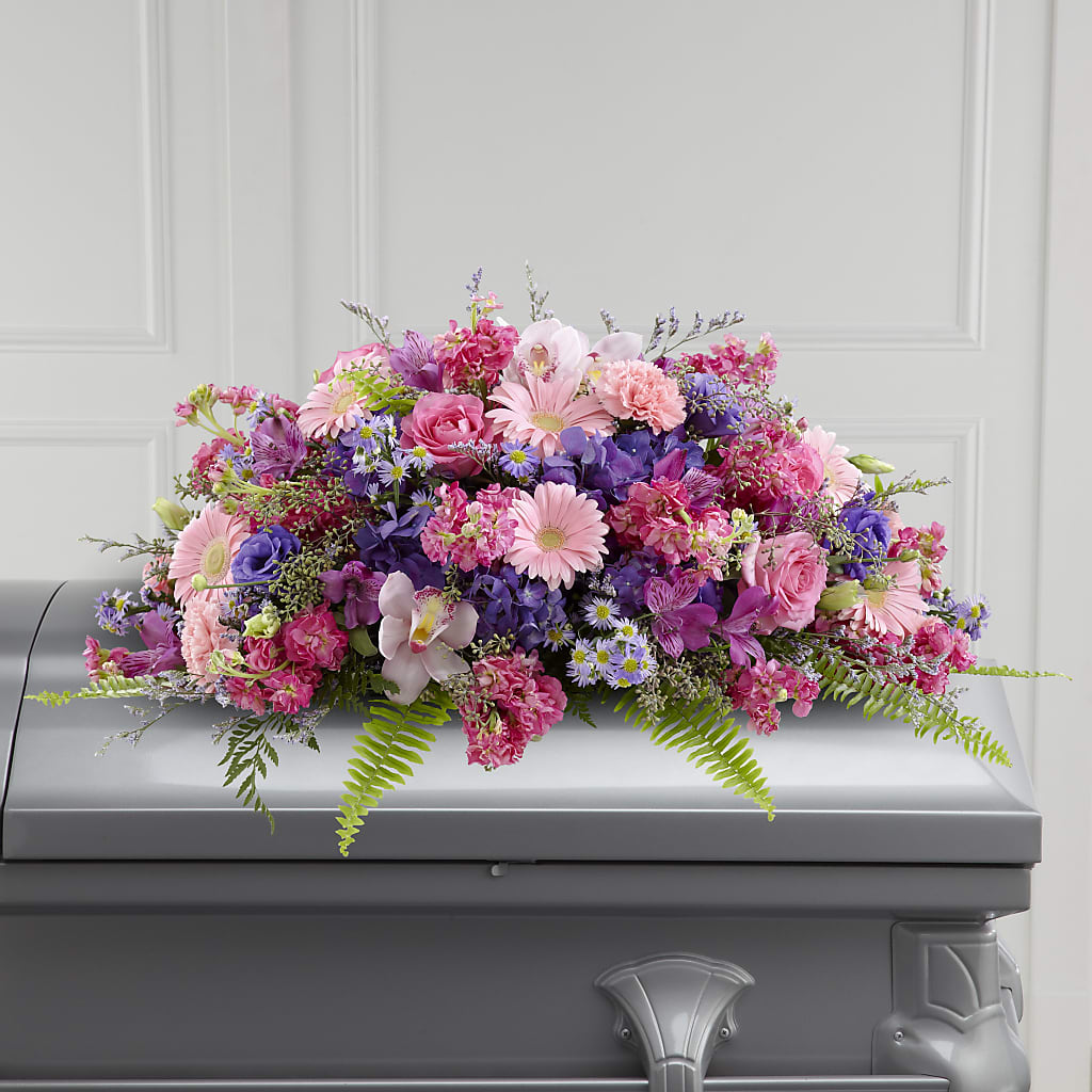 Glorious Garden Casket Spray –  Sugardoll Florist, New York NY